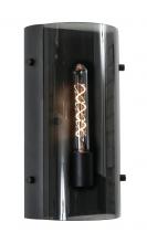 AFX Lighting, Inc. DNAS0714MBBK - Dana 1 Light 7 inch Black Sconce Wall Light