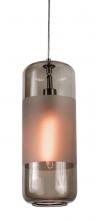 AFX Lighting, Inc. HRP06MBSNAQ - Hermosa Pendant - Satin Nickel - Aqua