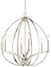 Minka-Lavery 4986-613 - Tilbury - 6 Light Pendant