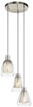 Kichler 43627NI - Pendant 3Lt