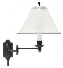 House of Troy CL225-OB - Club Oil Rubbed Bronze Wall Swing Lamp