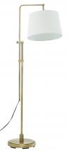 House of Troy CR700-AB - Crown Point Antique Brass Floor Bridge Lamp