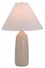 House of Troy GS100-OT - Scatchard 25" Stoneware Table Lamps in Oatmeal