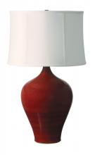 House of Troy GS160-CR - Scatchard 25" Stoneware Table Lamps in Copper Red