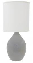 House of Troy GS201-GG - Scatchard 20.5" Stoneware Table Lamps in Gray Gloss