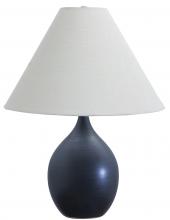 House of Troy GS300-BM - Scatchard 22.5" Stoneware Table Lamps in Black Matte