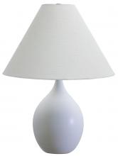 House of Troy GS300-WM - Scatchard 22.5" Stoneware Table Lamps in White Matte