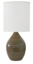 House of Troy GS301-TE - Scatchard 24" Stoneware Table Lamps in Tigers Eye