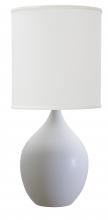 House of Troy GS301-WM - Scatchard 24" Stoneware Table Lamps in White Matte