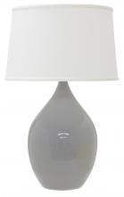 House of Troy GS302-GG - Scatchard 21" Stoneware Table Lamps in Gray Gloss