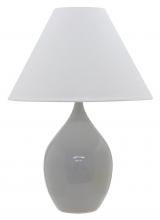 House of Troy GS400-GG - Scatchard 28" Stoneware Table Lamps in Gray Gloss