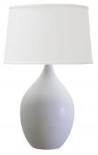 House of Troy GS402-WM - Scatchard 24.5" Stoneware Table Lamps in White Matte