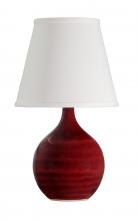 House of Troy GS50-CR - Scatchard 13.5" Mini Accent Lamp in Copper Red