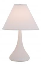 House of Troy GS800-WM - Scatchard 23" Stoneware Table Lamps in White Matte