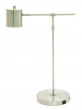 House of Troy MO250-SN - Morris Adjustable LED Table Lamps with USB Port in Satin Nickel