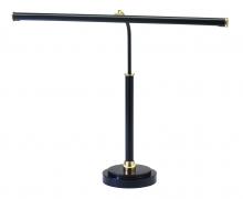 House of Troy PLED100-617 - LED Piano Lamp Black with Brass Accents