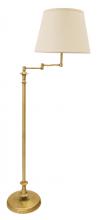 House of Troy RA301-AB - Randolph Swing Arm Floor Lamps in Antique Brass