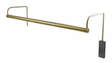 House of Troy SLEDZ29-51 - Slim-Line 29" LED Plug-In Picture Lights in Satin Brass