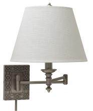 House of Troy WS763-AS - Wall Swing Arm Lamp in Antique Silver