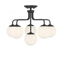 Savoy House 6-1950-6-89 - Marco 6-Light Ceiling Light in Matte Black