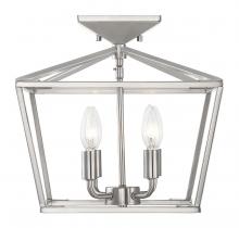 Savoy House 6-328-4-SN - Townsend 4-Light Ceiling Light in Satin Nickel