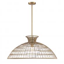 Savoy House 7-6427-1-322 - Lanai 1-Light Pendant in Warm Brass