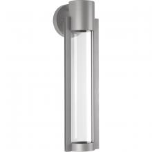 Progress P560056-082-30 - Z-1030 Collection 5" One-Light LED Metallic Gray Medium Modern Wall Lantern