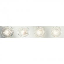 Progress P3298-15 - Broadway Collection Four-Light Polished Chrome Traditional Bath Vanity Light