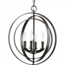 Progress P3827-20 - Equinox Collection Four-Light Foyer Pendant