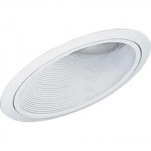 Progress P8004-28 - 6" Sloped Ceiling Baffle Trim for 6" Housing (P645)