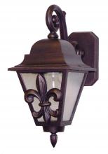 Melissa Lighting FL177066 - Americana Collection Fleur De Lis Series Model FL177066 Medium Outdoor Wall Lantern