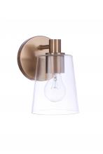 Craftmade 12605SB1 - Emilio 1 Light Wall Sconce in Satin Brass