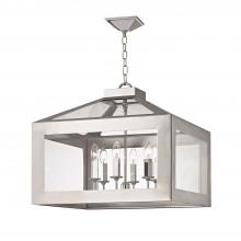 Crystorama 6056-PN - Brian Patrick Flynn Hurley 6 Light Polished Nickel Chandelier