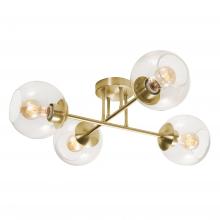 AFX Lighting, Inc. JAMC24MBSB - Jamie 24 Semi Flush