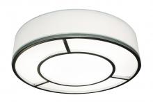 AFX Lighting, Inc. RVEF1624LAJUDSNLW-MSBB - Reeves 16" LED Flush Mount