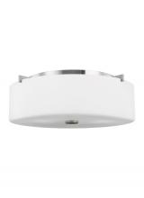 Generation Lighting FM312EN3/CH - Large Three Light Flush Mount