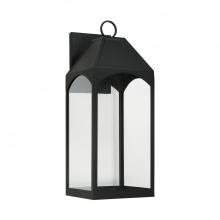 Capital 946341BK-GL - 1 Light Outdoor Wall Lantern