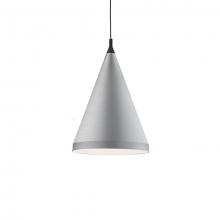  492722-BN/BK - Dorothy Brushed Nickel With Black Detail 1 Light Pendant