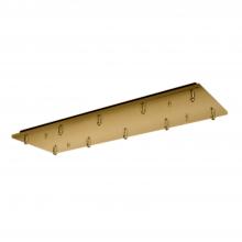 Kuzco Lighting Inc CNP10AC-BG - Canopy Brushed Gold LED Canopies