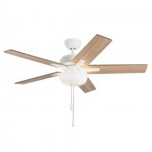 Kuzco Lighting Inc CF97552-WH-LKP - Erikson 52-in White FAN + LED KIT with Bulb Ceiling Fan