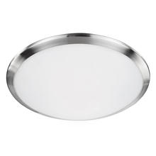 Kuzco Lighting Inc FM1515-BN - Malta 15-in Brushed Nickel LED Flush Mount