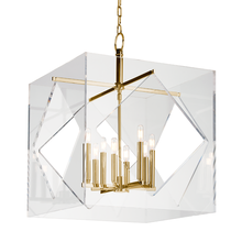 Hudson Valley 5924-AGB - 8 LIGHT CHANDELIER