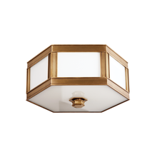 Hudson Valley 6413-PN - Nassau Flush Mount