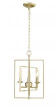 Millennium 3230-MG - Nellis 4-Light Pendant light Modern Gold