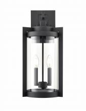 Millennium 91522-TBK - Ellway 2-Light Outdoor Wall Sconce Textured Black