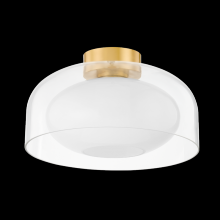 Mitzi by Hudson Valley Lighting H746501-AGB - GIOVANNA Flush Mount