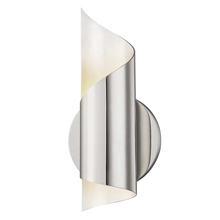 Mitzi by Hudson Valley Lighting H161101-PN - Evie Polished Nickel Sconce