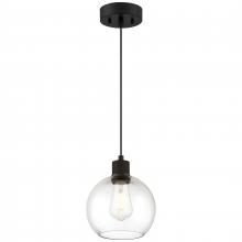  63142LEDDLP-MBL/CLR - Burgundy LED Pendant