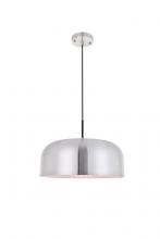 Elegant LD4074D16BN - Etude 1 Light Brushed Nickel Pendant