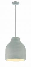 Minka George Kovacs P1886-084C - 1 LIGHT PENDANT IN METAL & CEMENT